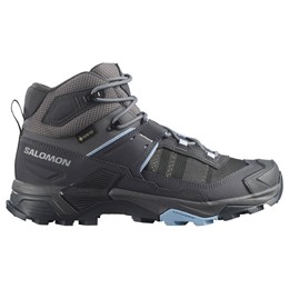Salomon X Ultra 5 Mid GTX Dame EU 37â Asphalt/Castlerock/Brunnera Blue Vandrestøvler